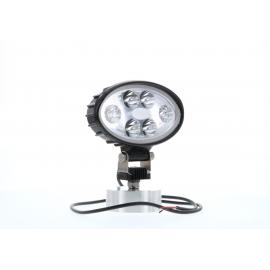 Work light LED oval 150X93mm - cable
